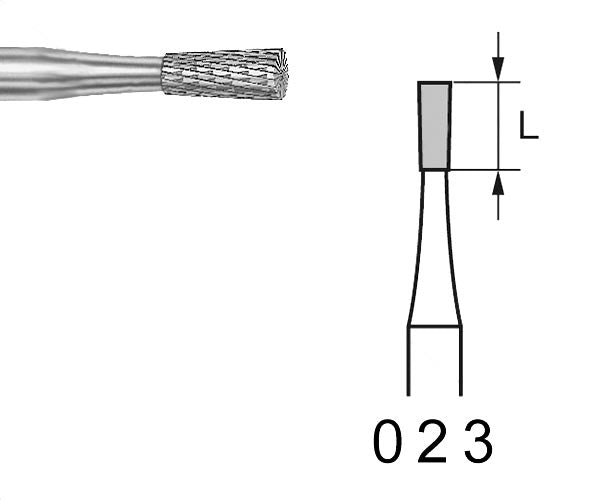 H137E.104.023 KOMET TUNGSTEN BURNER INVERTED CONE HANDPIECE ø 023 - 1 unit