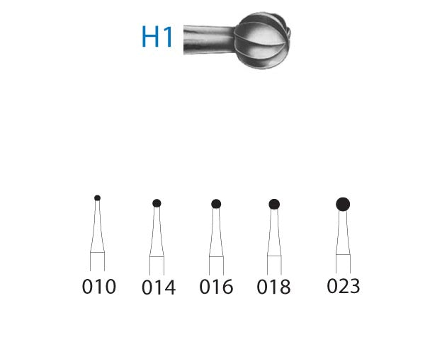 H1.205.016 KOMET MADUIXA C. TUNGSTÉ BOLA CONTRAANGULE LLARG ø 016 5 u.