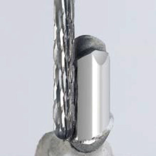 H364RGE.103.023 KOMET TUNGSTEN CYLINDRICAL ROUNDED HANDPIECE SHORT ø 023 - 1 unit