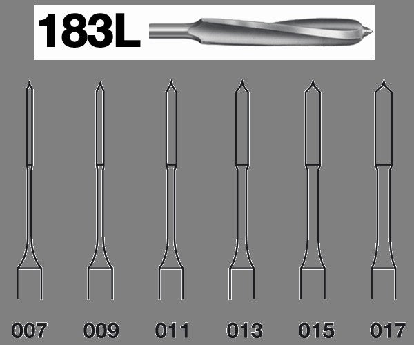 PEESO KOMET BURRS 183L.204.S1 070/170 6 units
