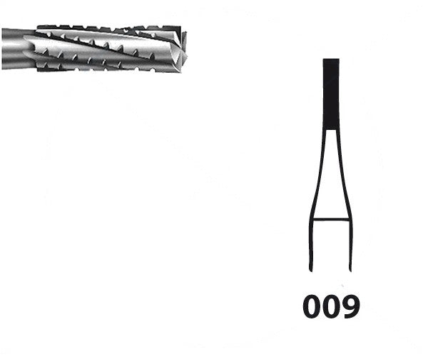 H31.104.009 KOMET MADUIXA C. TUNGSTÈ CILÍNDRICA PEÇA DE MÀ ø 009 - 5uds