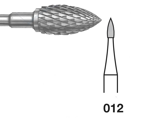 H78E.104.012 KOMET TUNGSTEN FLAME HANDPIECE CUTTER ø 012 - 1 unit