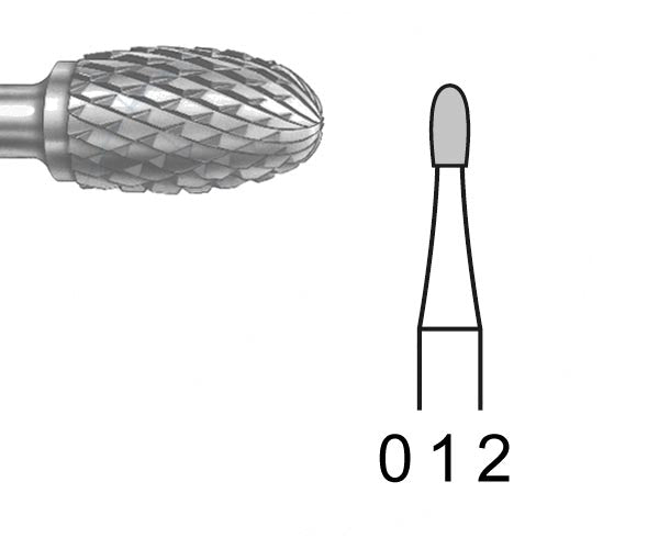 H73E.104.012 KOMET MADUIXA C. TUNGSTÈ OU PEÇA DE MÀ ø 012 - 1uds