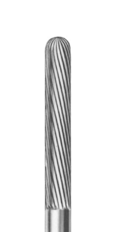 H364RF.123.023 KOMET TUNGSTEN CYLINDRICAL ROUNDED HANDPIECE CUTTER SHORT COARSE ø 023 - 1 unit