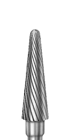 H356RS.123.023 KOMET MADUIXA C. TUNGSTENO CONICA ARRODONIDA PEÇA DE MÀ GRUIX CURT ø 023 - 1uds