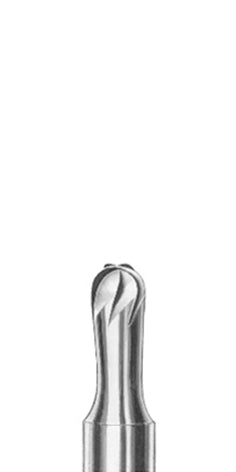 H370.123.012 KOMET TUNGSTEN ROUND TIP HANDPIECE SHORT COARSE ø 012 - 1 unit