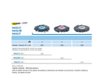 9452F.900.220 KOMET cepillo gris silicona/carburo