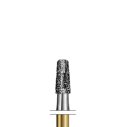 S6845KR.314.018 KOMET MADUIXA DIAMANT CONICA VORA ARRODONIAT TURBINA ø 018 GRA GRUIX S 5 u.