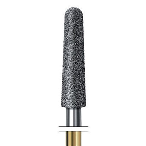ZR371EF.314.025 KOMET FRESA DIAMANTE CONICA REDONDEADA TURBINA ø 025 - 5uds