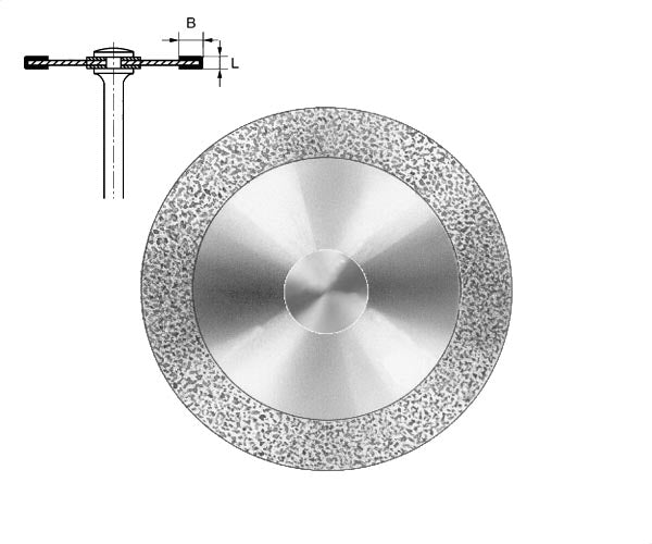 6911HK.104.220 KOMET DISC DIAMANT FLEXIBLE PEÇA DE MÀ ø 220 - 1uds