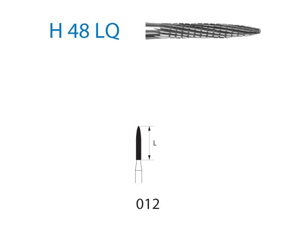 H48LQ.314.012 KOMET TUNGSTEN FLAME TURBINE CUTTER ø 012 5 units