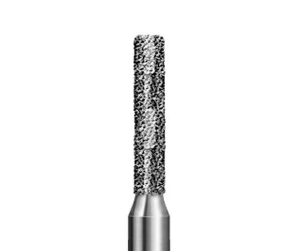 S6836KR.314.016  KOMET FRESA DIAMANTE CILINDRICA BORDE REDONDEADO TURBINA ø 016 GRANO GRUESO S 5 ud.