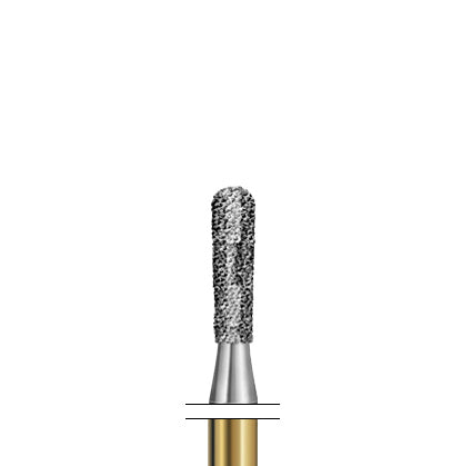 S6830RL.314.018  KOMET FRESA DIAMANTE PERA TURBINA ø 018 GRANO GRUESO S 5 ud.