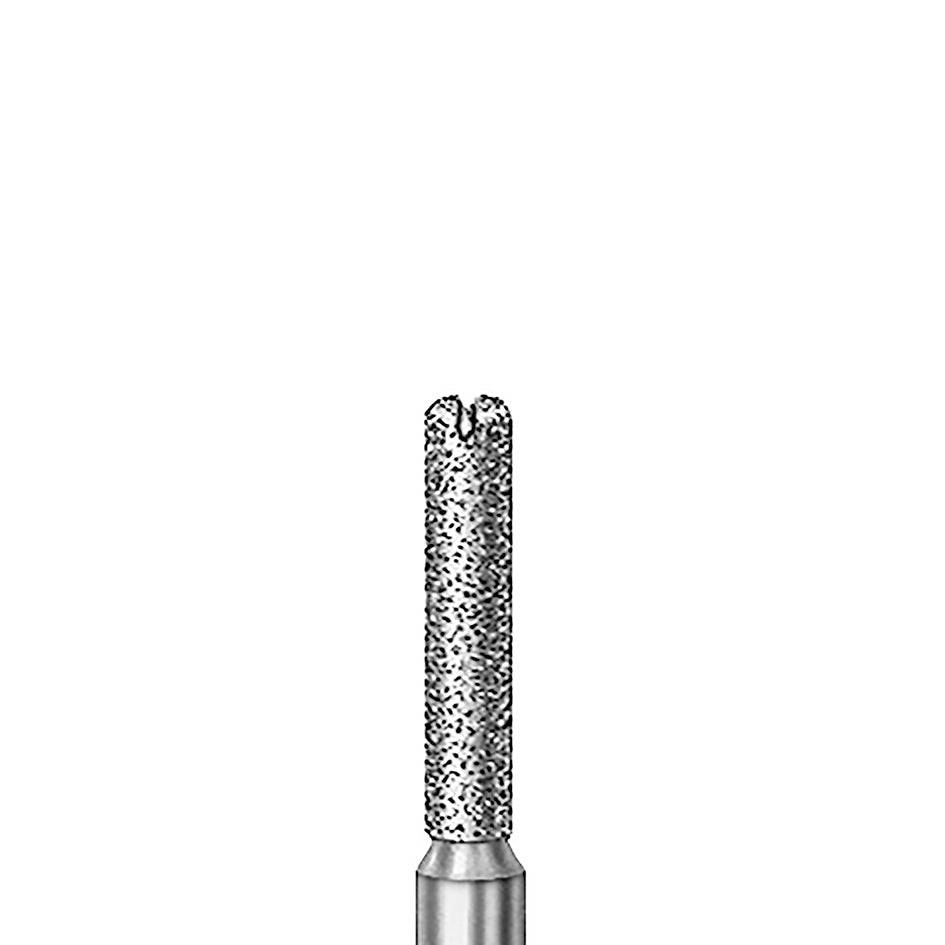 8836KRZ.314.016 KOMET MADUIXA DIAMANT CILÍNDRICA HOMBRO ARRODONIAT TURBINA ø 016 GRA FINO 5 u.