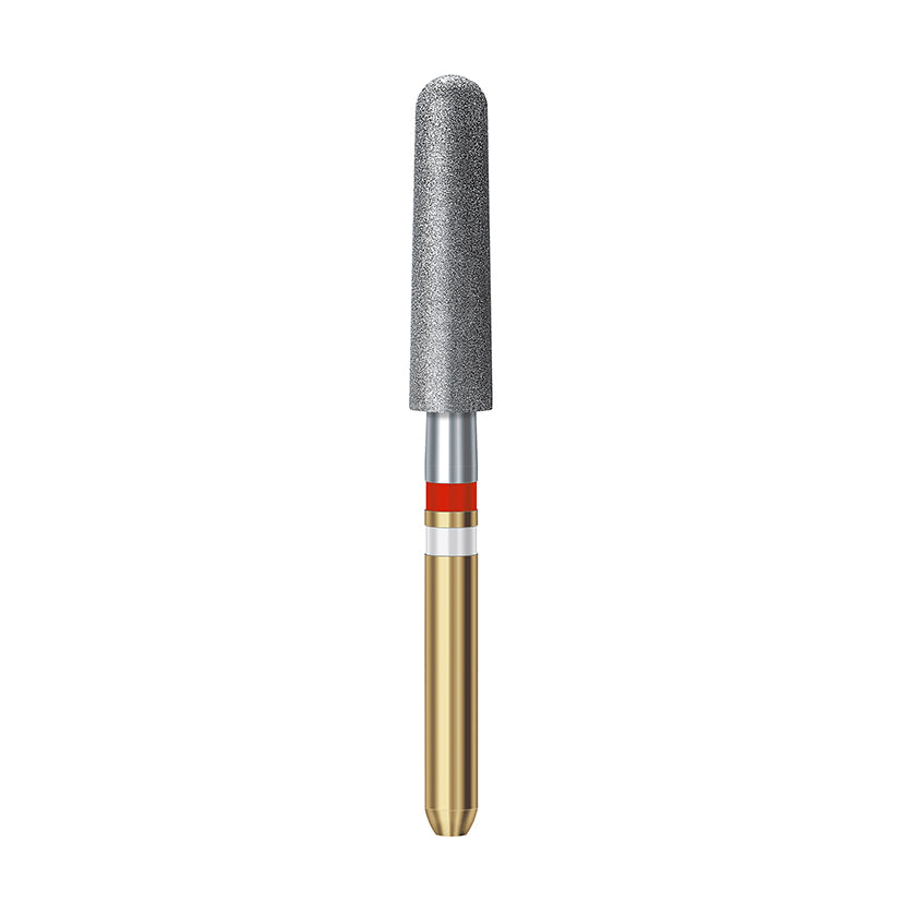 ZR374F.314.025 KOMET FRESA DIAMANTE CONICA REDONDEADA TURBINA ø 025 - 5uds