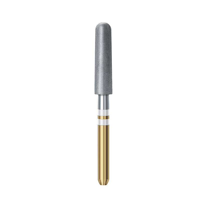 ZR374UF.314.025 KOMET FRESA DIAMANTE CONICA REDONDEADA TURBINA ø 025 - 5uds