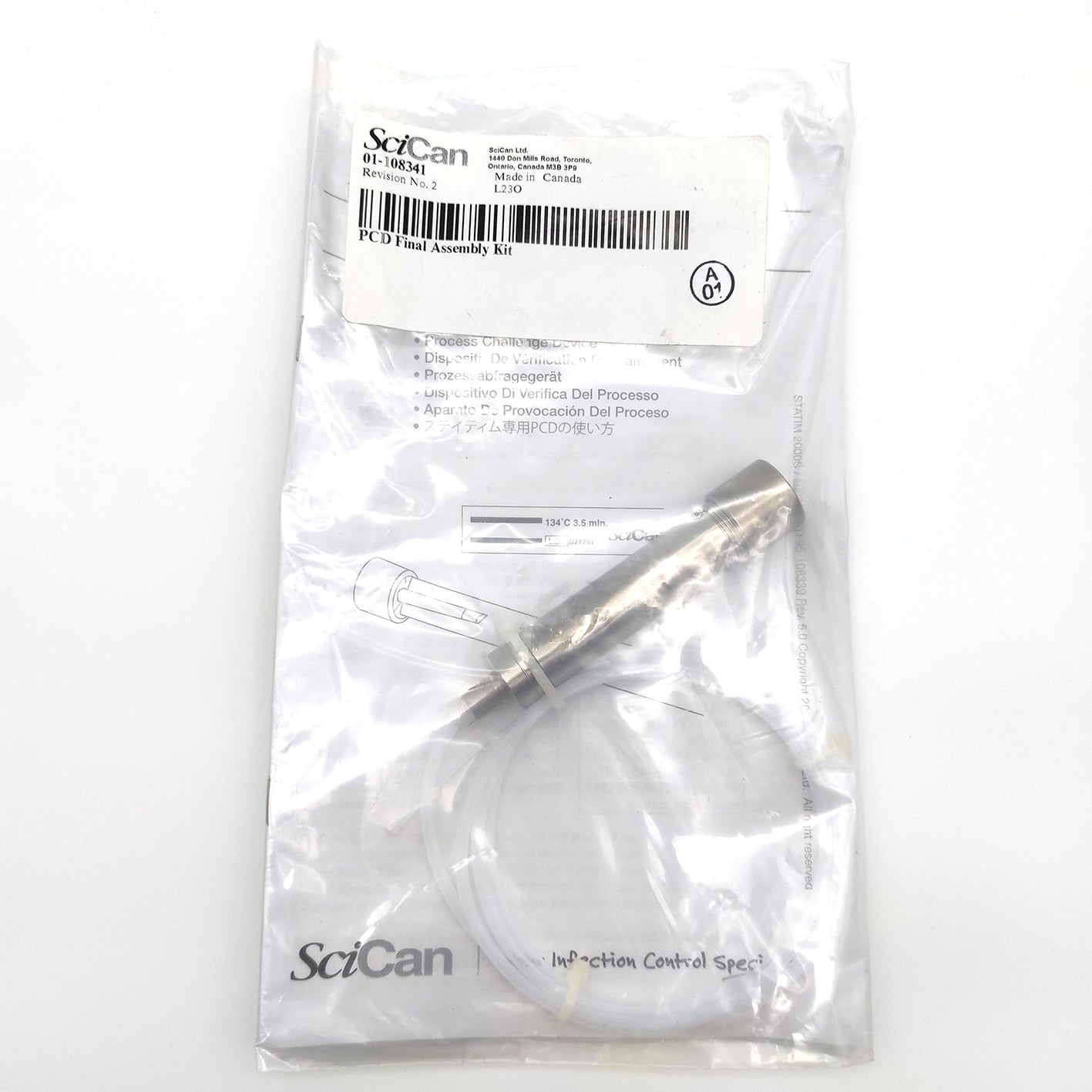 STATIM HELIX DISPOSITIU DE COMPROVACIÓ