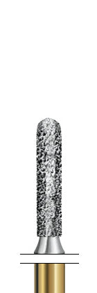 S6880.314.012 KOMET MADUIXA DIAMANT CILÍNDRICA ARRODONIDA TURBINA ø 012 GRA GRUIX S 5 u.