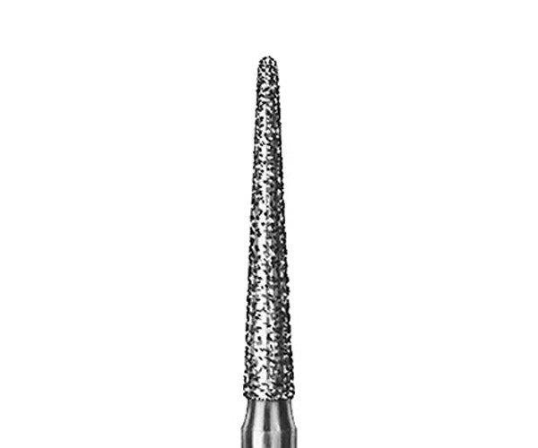 8850.314.018 KOMET ROUNDED CONICAL DIAMOND BUR TURBINE ø 018 FINE GRAIN 5 pc.
