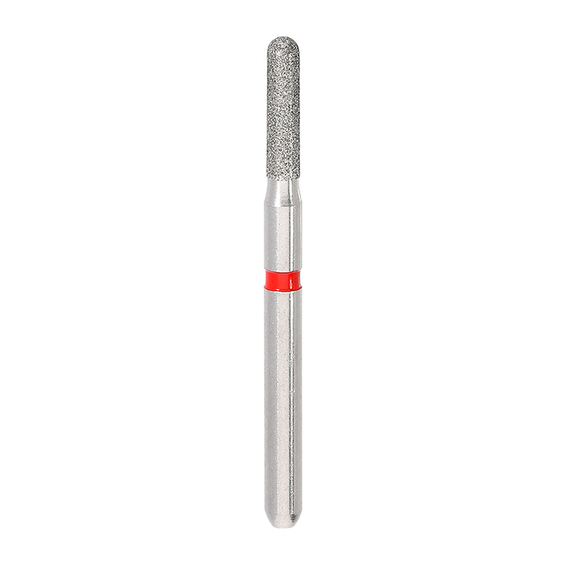 8880.314.014 KOMET TURBINE ROUNDED CYLINDRICAL DIAMOND BUR ø 014 FINE GRAIN 5 pc.