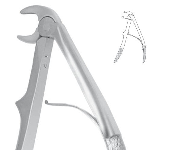 FORCEPS EUROPEO HU-FRIEDY 1C niño mi anterior
