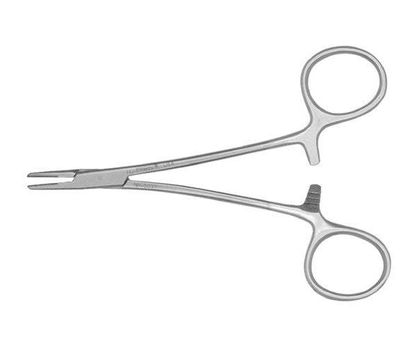 HALSEY NEEDLE HOLDER HU-FRIEDY 5037 serrated 13 cm