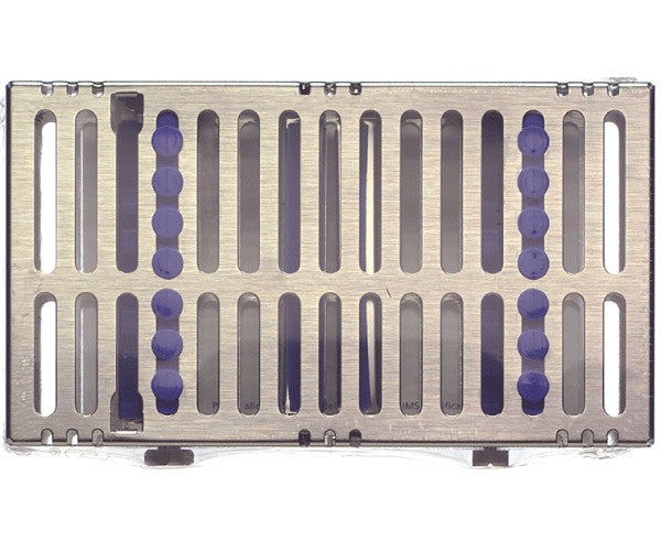 CASSETE HU-FRIEDY IMS 2 brazos azul 14 instr