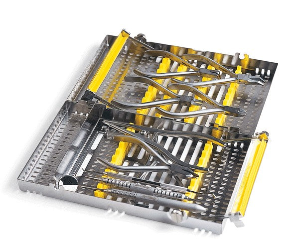 HU-FRIEDY IMS double yellow CASSETTE 20 instr