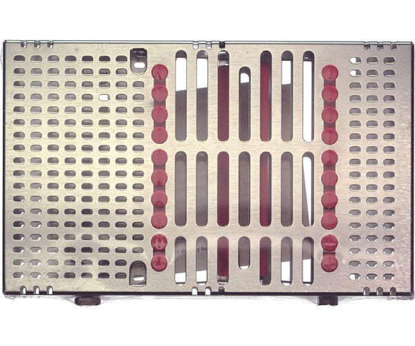 CASSET HU-FRIEDY IMS doble vermell 20 instr