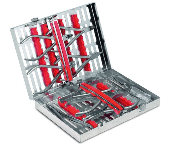 CASSETE HU-FRIEDY IMS doble orto rojo 20 instr