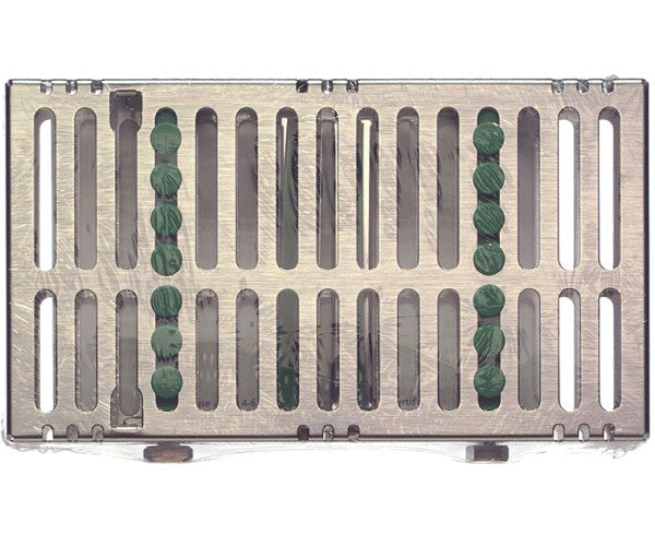 CASSETE HU-FRIEDY IMS orto 2 brazos verde 14 instr
