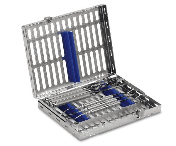 CASSETE HU-FRIEDY IMS 1/2 din blanco 8 instr