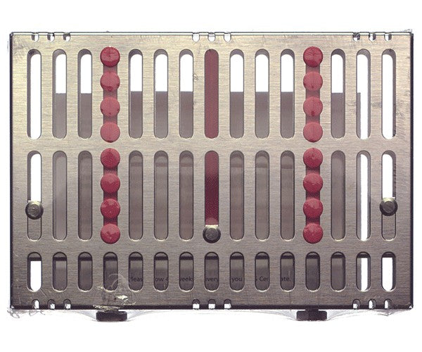 CASSETE HU-FRIEDY IMS signature rojo 8 instr