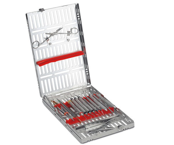 CASSET HU-FRIEDY IMS signature vermell 13 instr