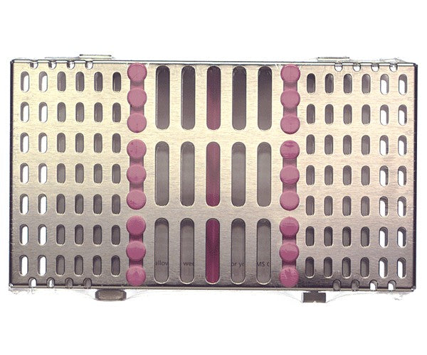 HU-FRIEDY IMS CASSETTE flat fuchsia 7 instr
