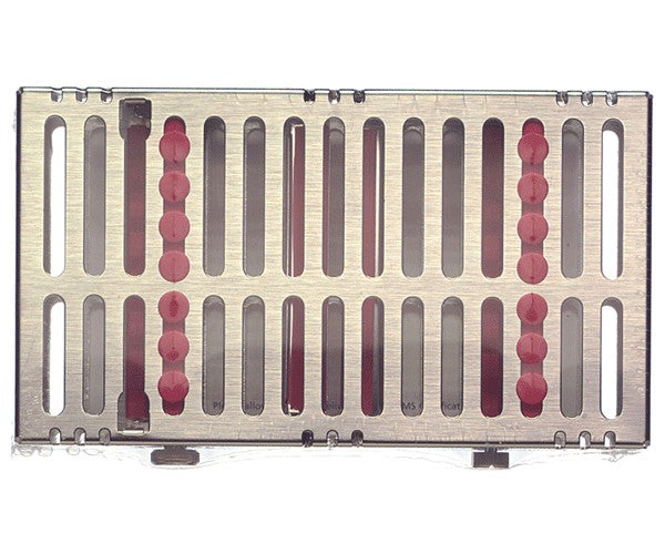CASSETE HU-FRIEDY IMS doble rojo 14 instr