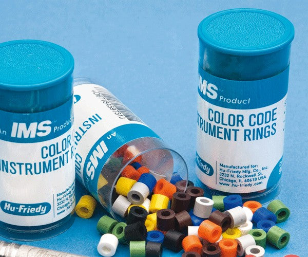 HU-FRIEDY IMS Maxi Orange Coding Ring, 50 units