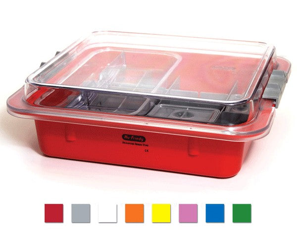 TUB HU-FRIEDY IMS acc plastic trays with lid red