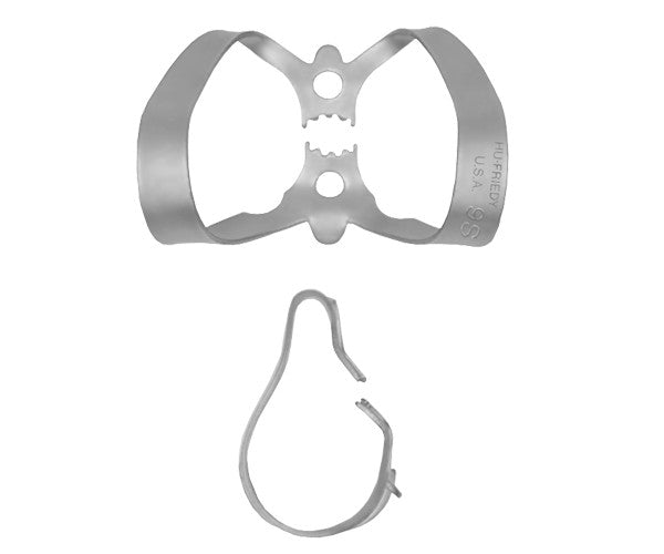 HU-FRIEDY 9S STAPLE for anterior rubber dam with wings