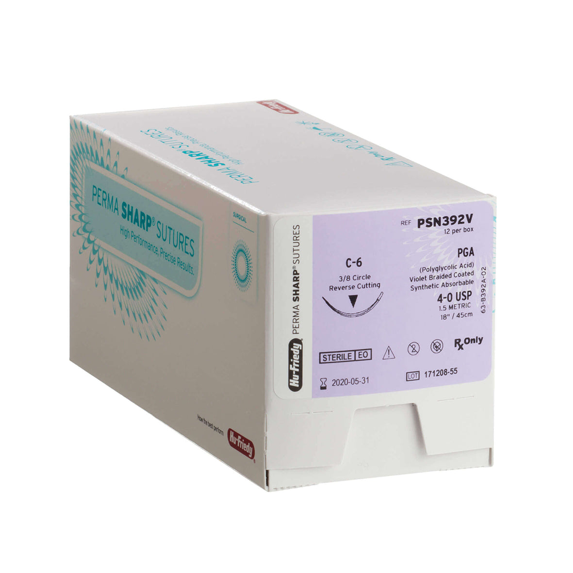 HU-FRIEDY SUTURE PGA 4-0 28 round 1/2