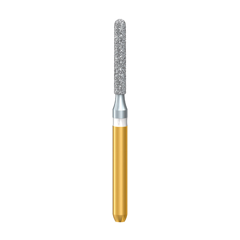 4ZR.314.014  KOMET FRESA DIAMANTE CONICA REDONDEADA TURBINA ø 014 GRANO ESTANDAR 5 ud.