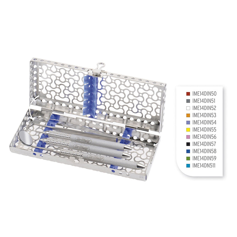 HU-FRIEDY NGEN CASSETTE 1/4 IMS din 5 instr blue