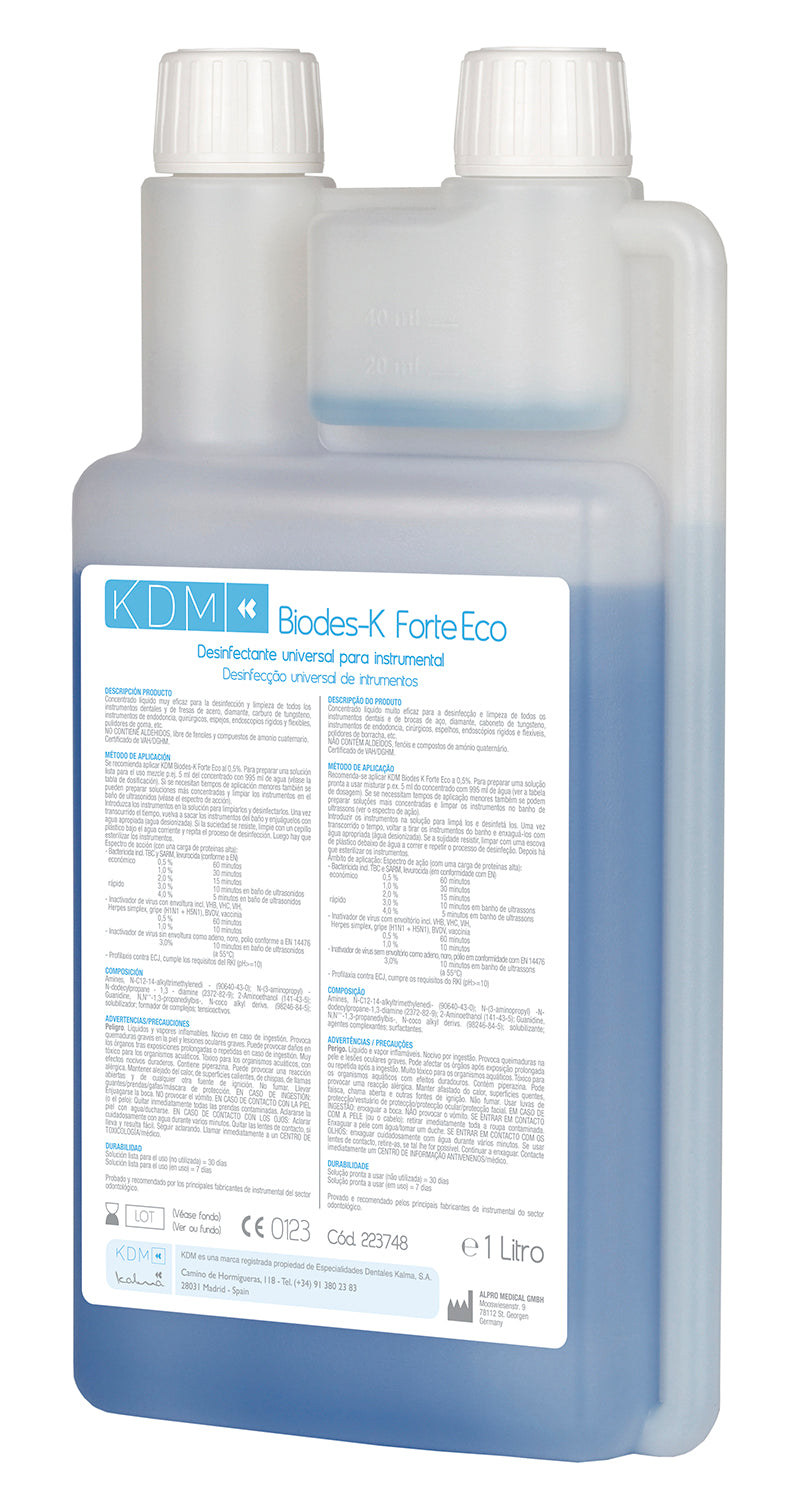 BIODES-K FORTE ECO KDM 0,5% doble dosi 1 lt