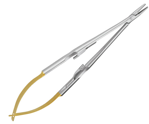CASTROVIEJO KDM TC straight needle holder 18 cm