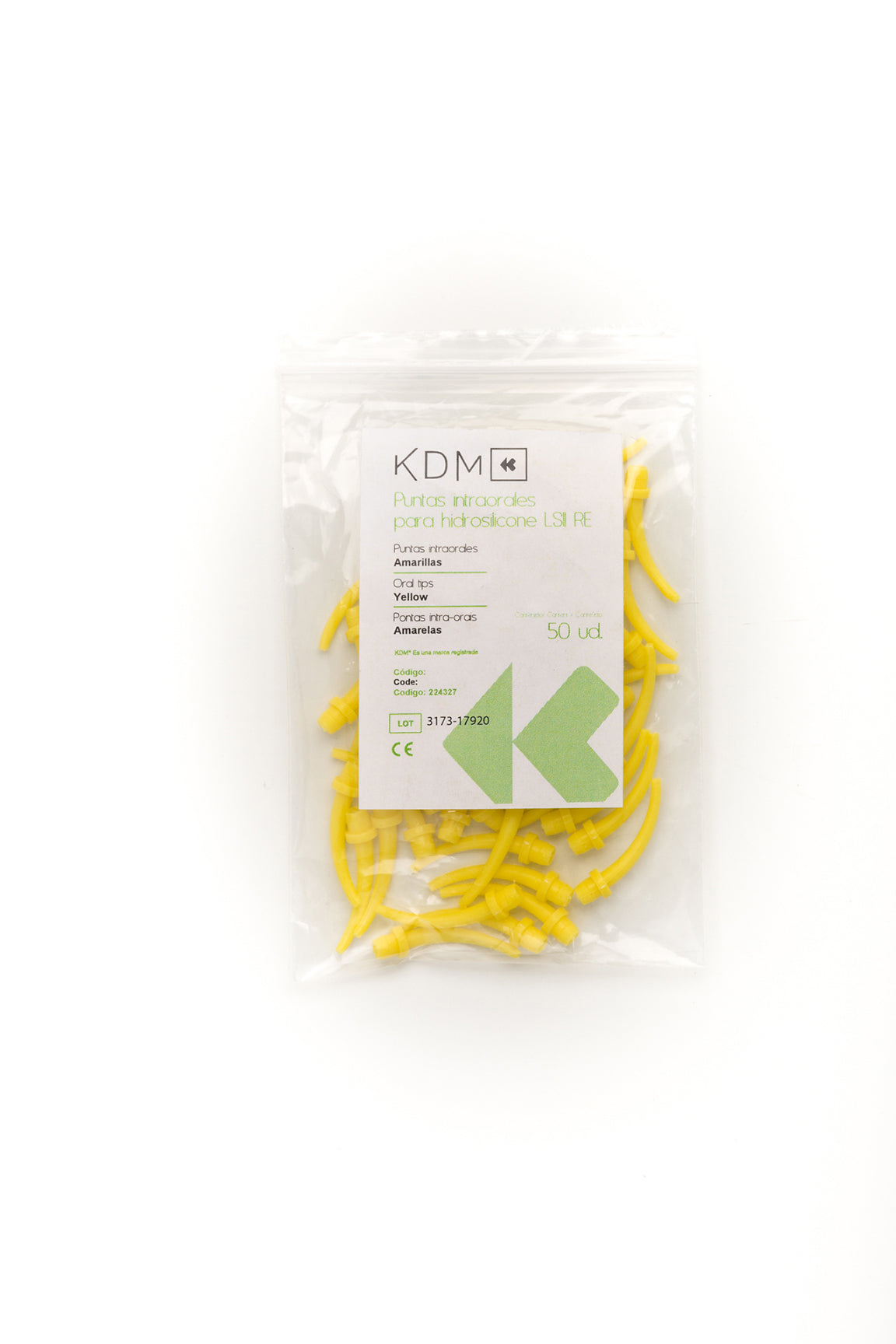 PUNTAS KDM intraoral p/hydrosilicone LSII RE 50 ud
