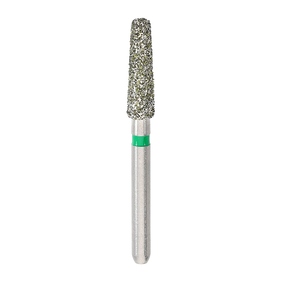 6847KR.314.023  KOMET FRESA DIAMANTE CONICA BORDE REDONDEADO TURBINA ø 023 GRANO GRUESO 5 ud.