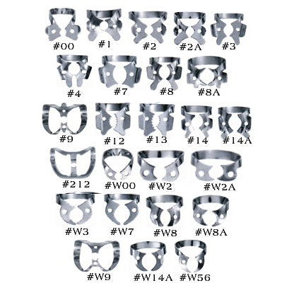 CLAMP HYGENIC #2 brillo p/premolar e incisivo superior