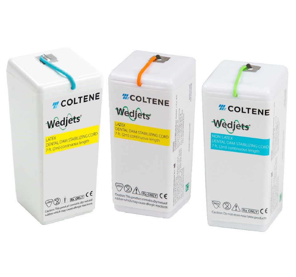 WEDJETS HYGENIC cordon s/latex grueso azul 2,1 m