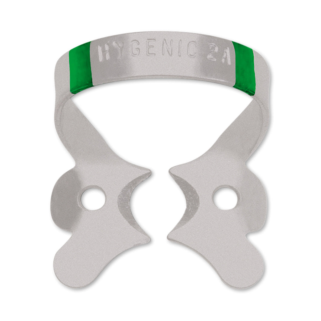 CLAMP HYGENIC #2A verd premolars i incisius superiors