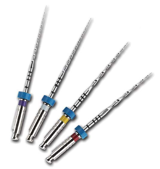 MTWO VDW 25 mm wp 21 conic files, number 10-20, assorted, 6 units